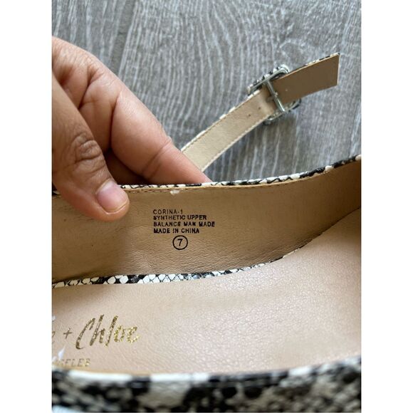 CHASE + CHLOE Corina Square Toe Mary Jane shoes size 7 NEW - Picture 8 of 8